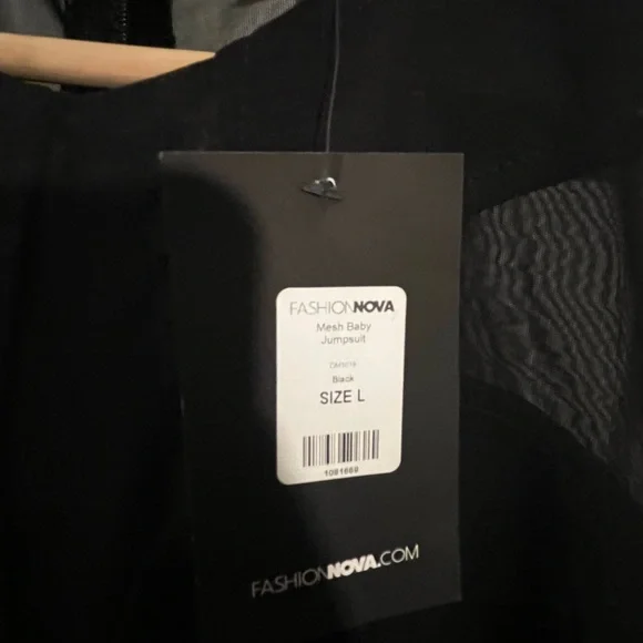 FashionNova Mesh Baby Jumpsuit - Picture 4 of 6